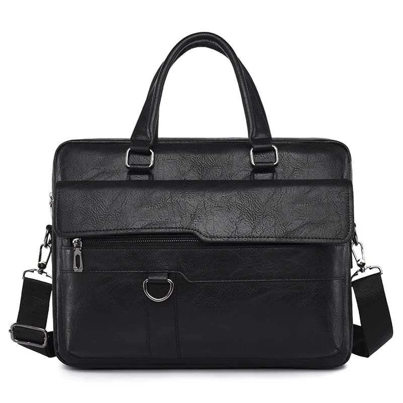 Amsburg Laptop Leather Bag(Chocolate color)