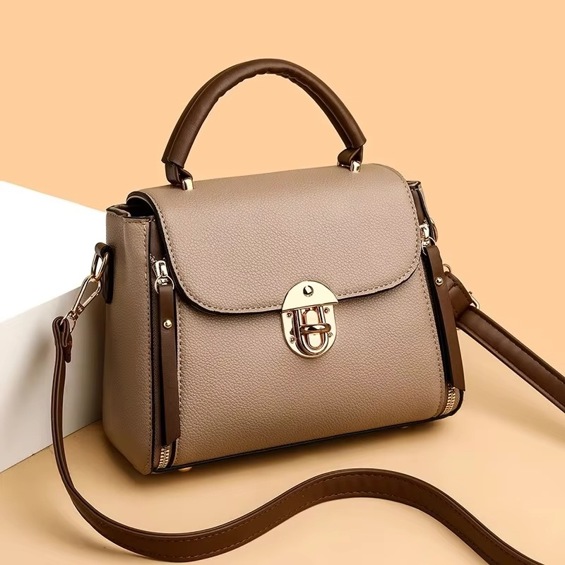 Fashion Shoulder For Women Ladies Crossbody Hand Bags Luxury Purses And Handbags New(khaki)